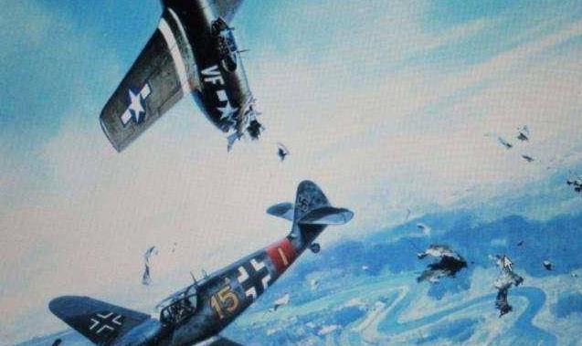 史上最大规模空战，12架飞机迷路乱扔炸弹，法西斯从此走向失败